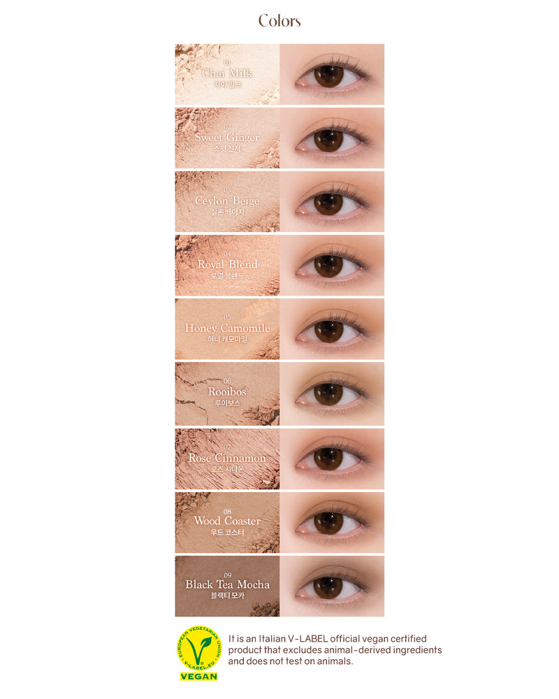 Dasique Eyeshadow Palette (12 Warm Blending)