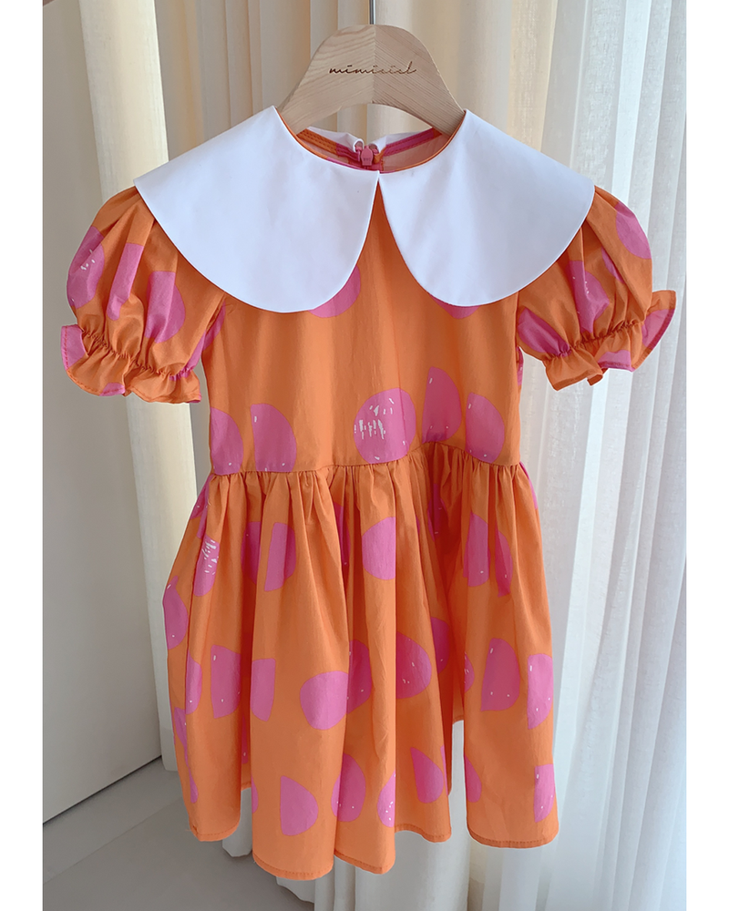 Mimiciel Kids Summer Dress (Peach)