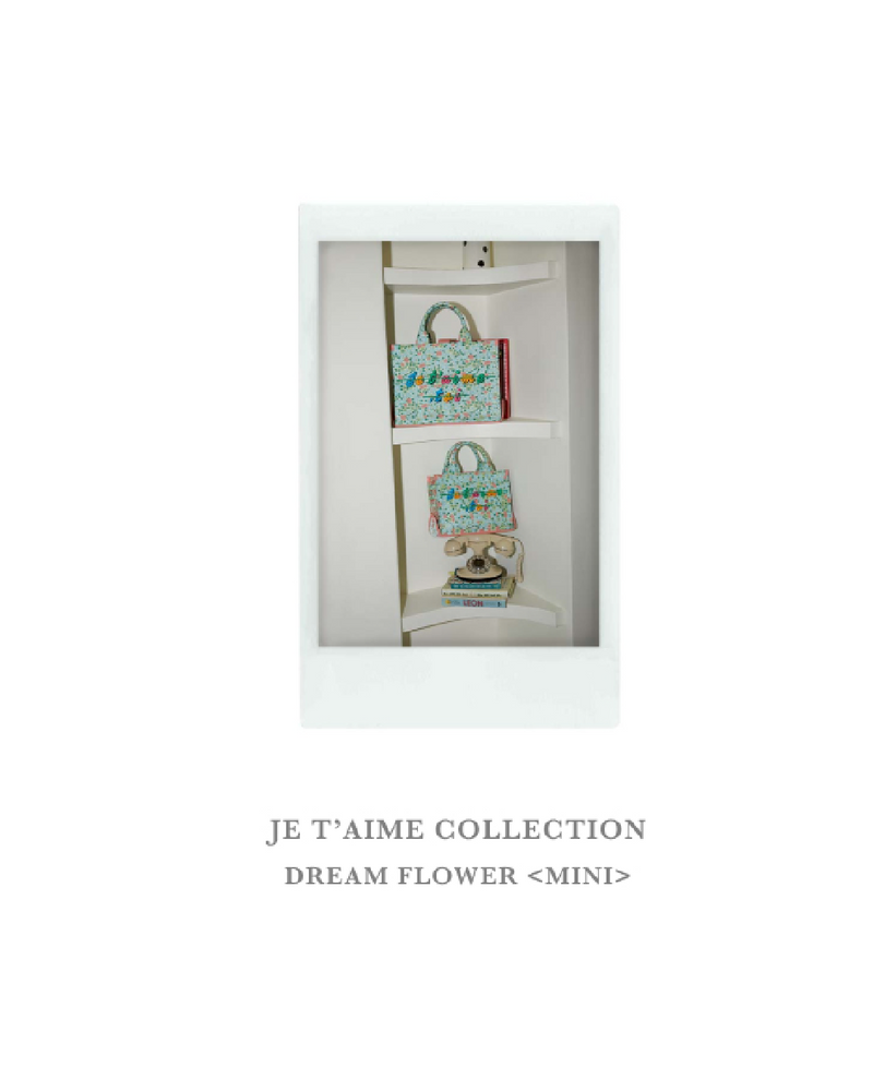 OUIOUI SS2022 Je T'aime Dream Flower Bag (2 Sizes)