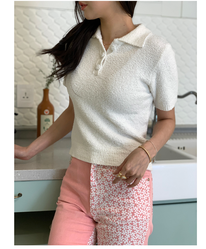 The Vacation Shop Summer Soft Boucle Knit