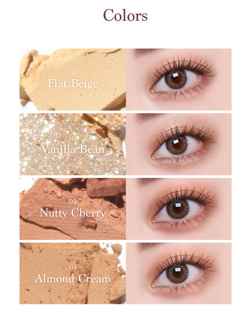 Dasique Eyeshadow Palette (01 Sugar Brownie)